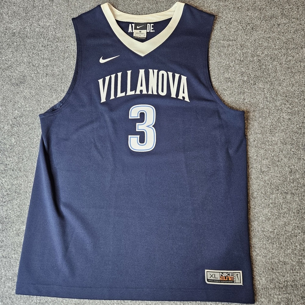 Nike Villanova Basketball Jersey Youth XL #3 Blue NCAA COLLEGE University
